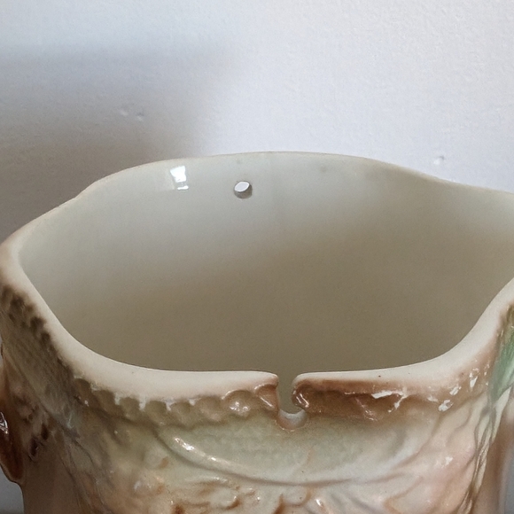 Tofts Antique Pitcher w/Pewter Lid, Victorian Pitcher, Tofts 19th Century - Picture 5 of 13